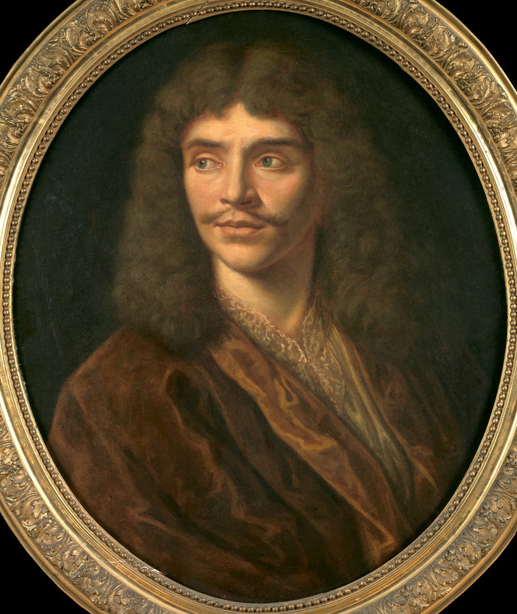 Moliere portréja alkotó: Pierre (follower of) Mignard