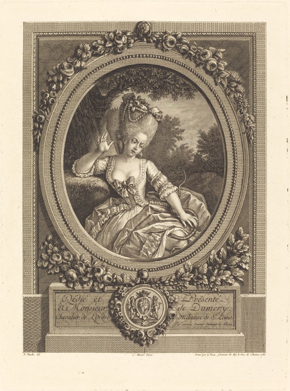 A ligetek veszélye alkotó: Pierre Adrien Le Beau after Nicolas Tanché