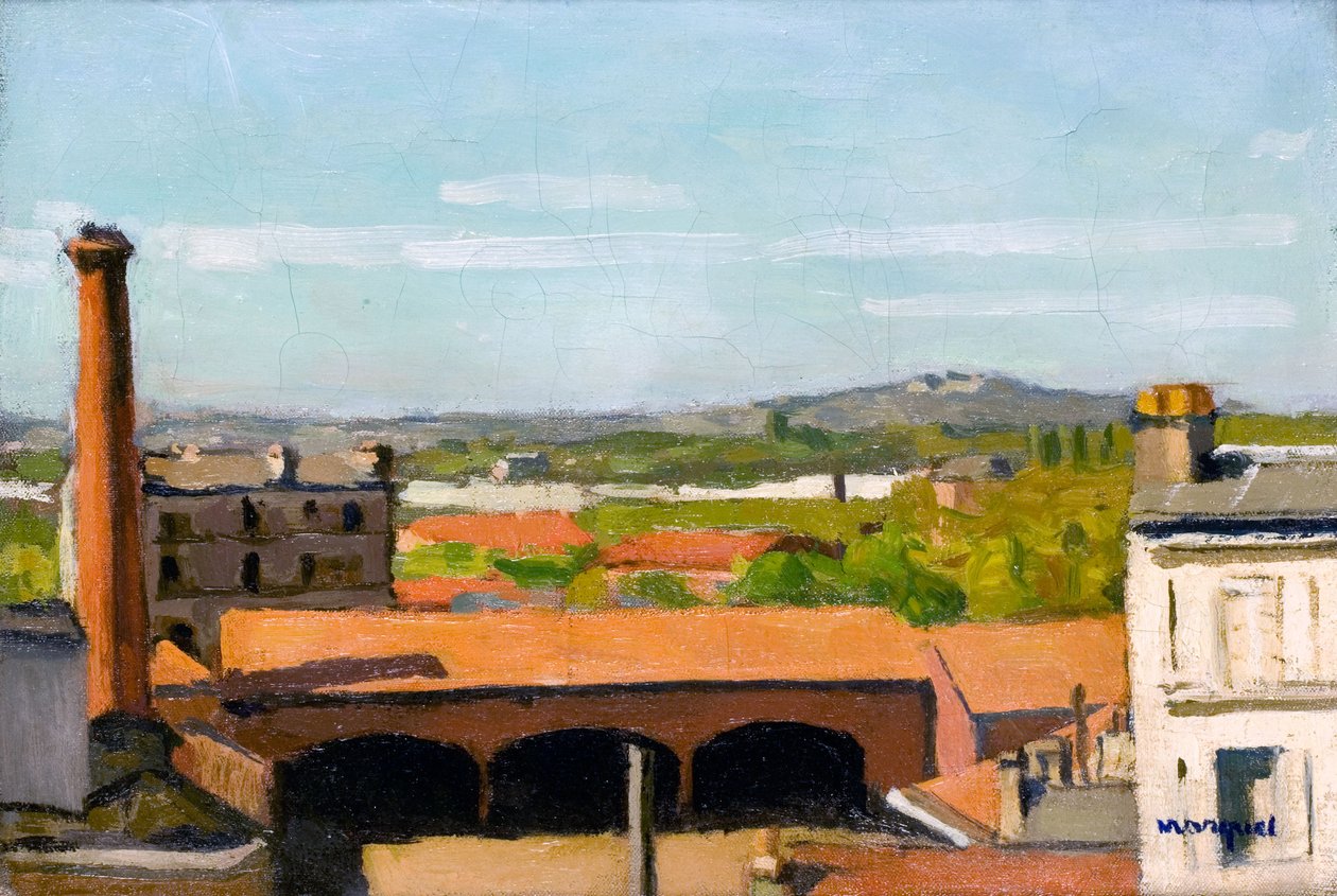 A Vörös tetők alkotó: Albert Marquet
