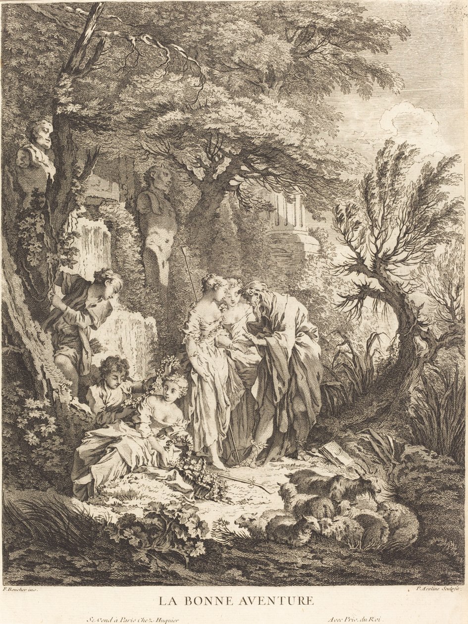 A jó kaland alkotó: Pierre Alexandre Aveline after François Boucher