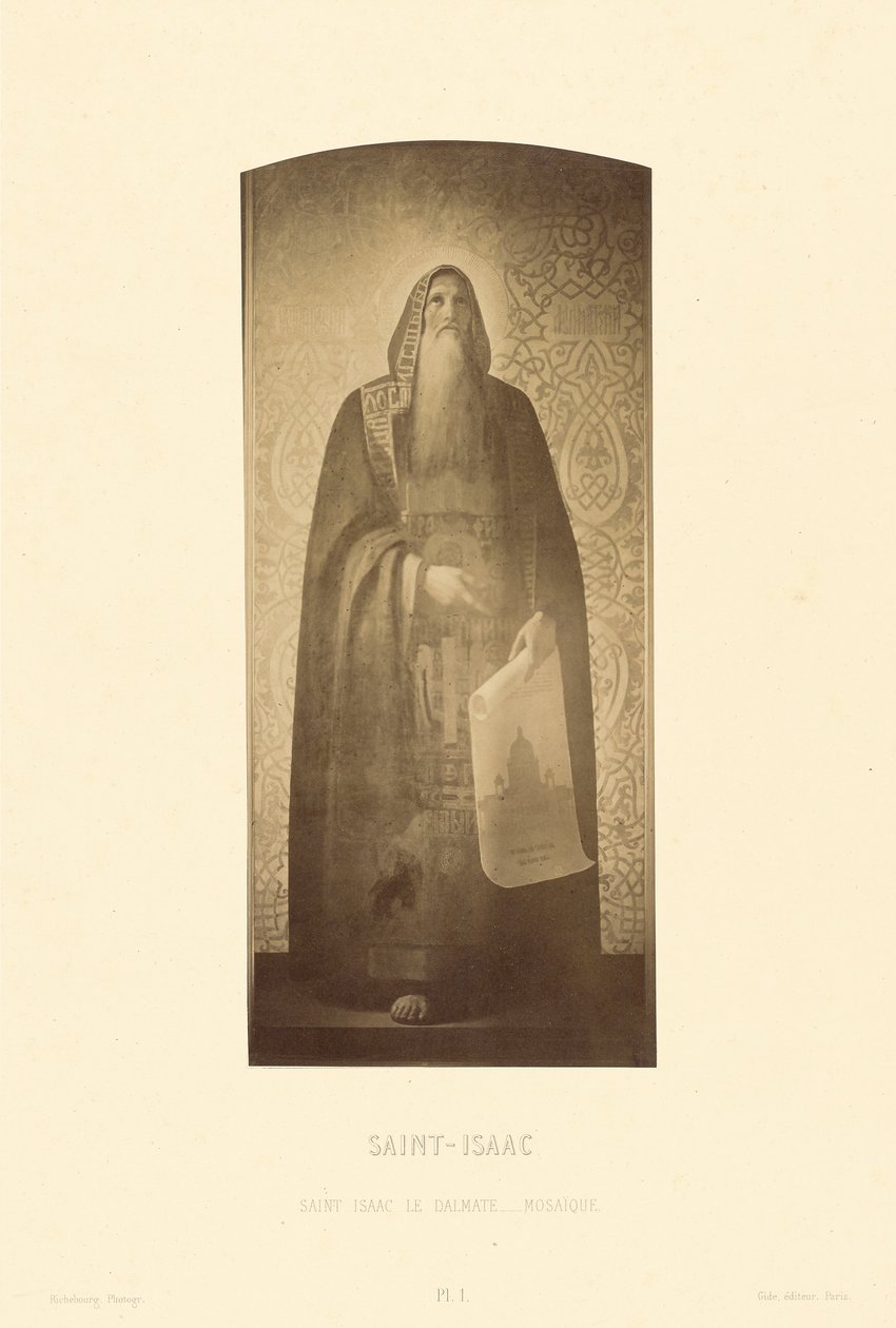 Saint Isaac le Dalmate, mecset alkotó: Pierre Ambrose Richebourg