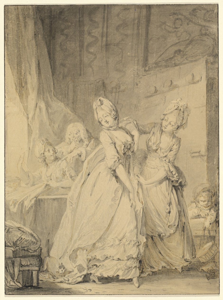 A Coquette alkotó: Pierre Antoine Baudouin