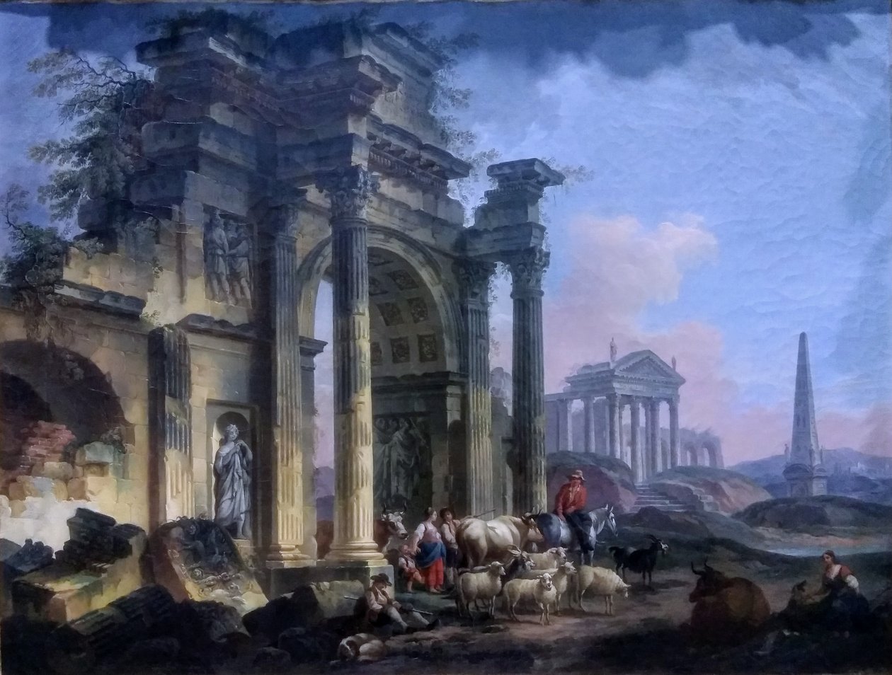 Franciául:  Arc de triomphe alkotó: Pierre Antoine Demachy