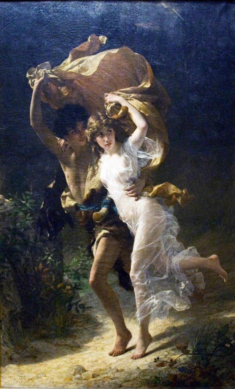 A vihar alkotó: Pierre Auguste Cot