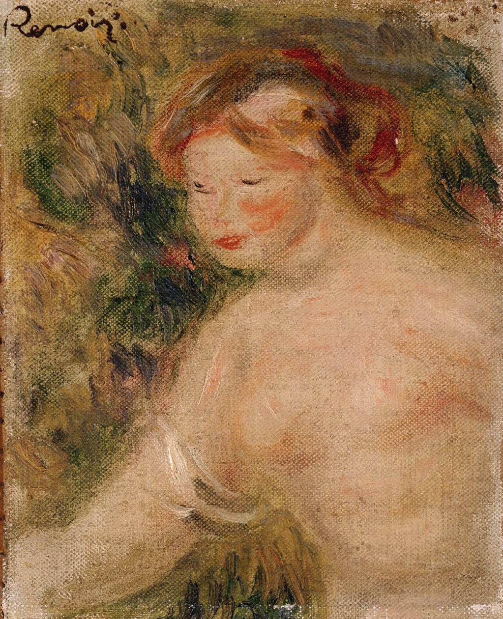 Egy női torzó, 1910 alkotó: Pierre Auguste Renoir