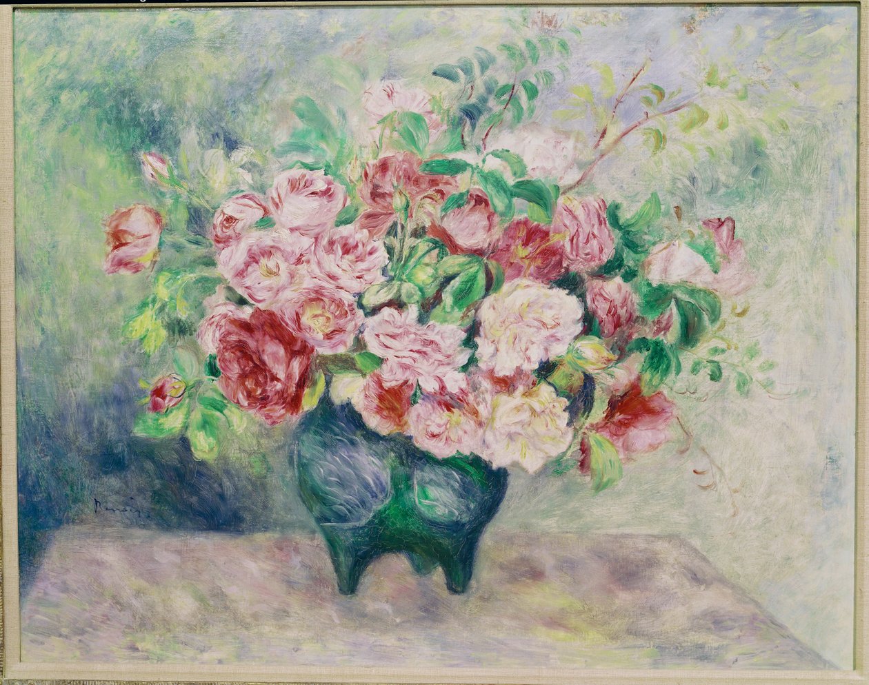 Egy csokor virág (olaj, vászon) alkotó: Pierre Auguste Renoir