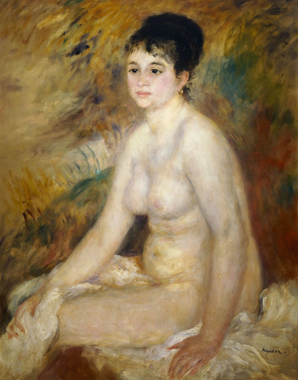 Fürdés után alkotó: Pierre Auguste Renoir