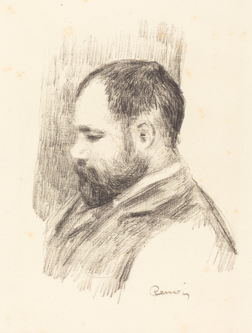 Ambroise Vollard, 1904. alkotó: Pierre Auguste Renoir