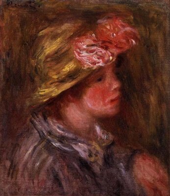 Andree, 1917 körül (olaj, vászon) alkotó: Pierre Auguste Renoir