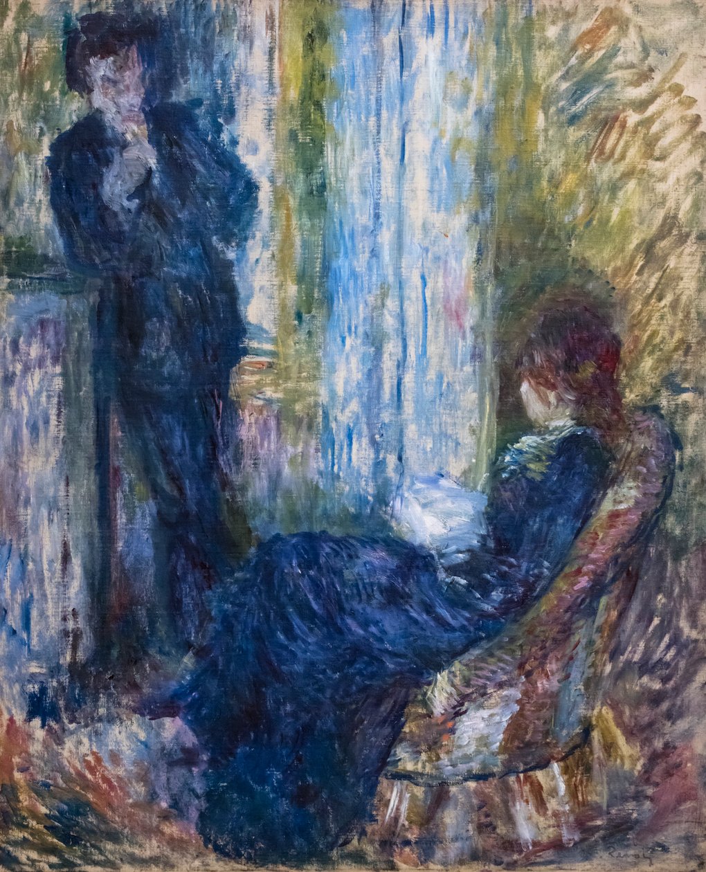 A kandallónál alkotó: Pierre Auguste Renoir