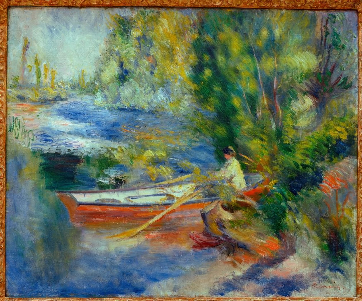 A vízparton alkotó: Pierre Auguste Renoir