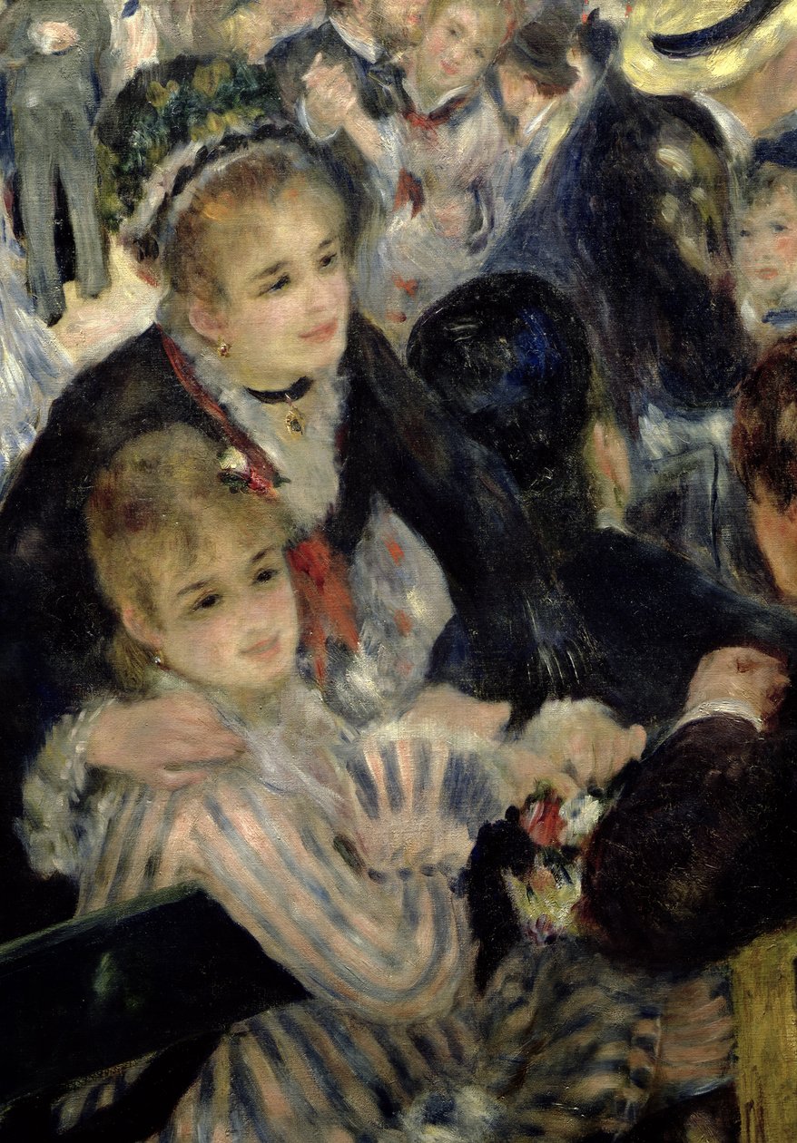 Bál a Moulin de la Galette-ben, két ülő nő részlete, 1876 olaj, vászon, 36481 részlet alkotó: Pierre Auguste Renoir