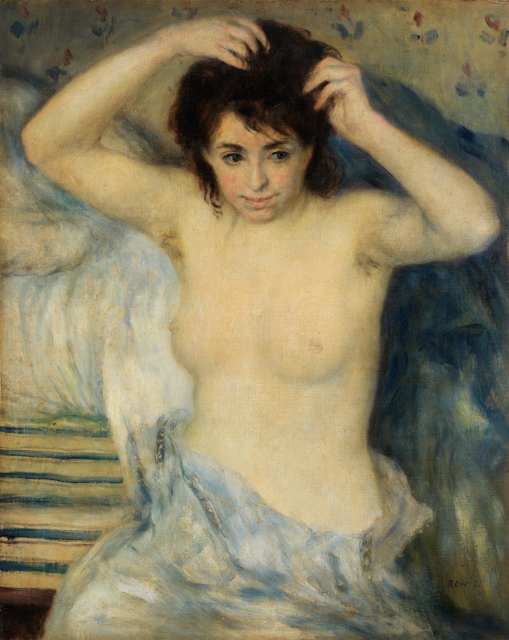 A fürdő előtt (Avant le bain) alkotó: Pierre Auguste Renoir