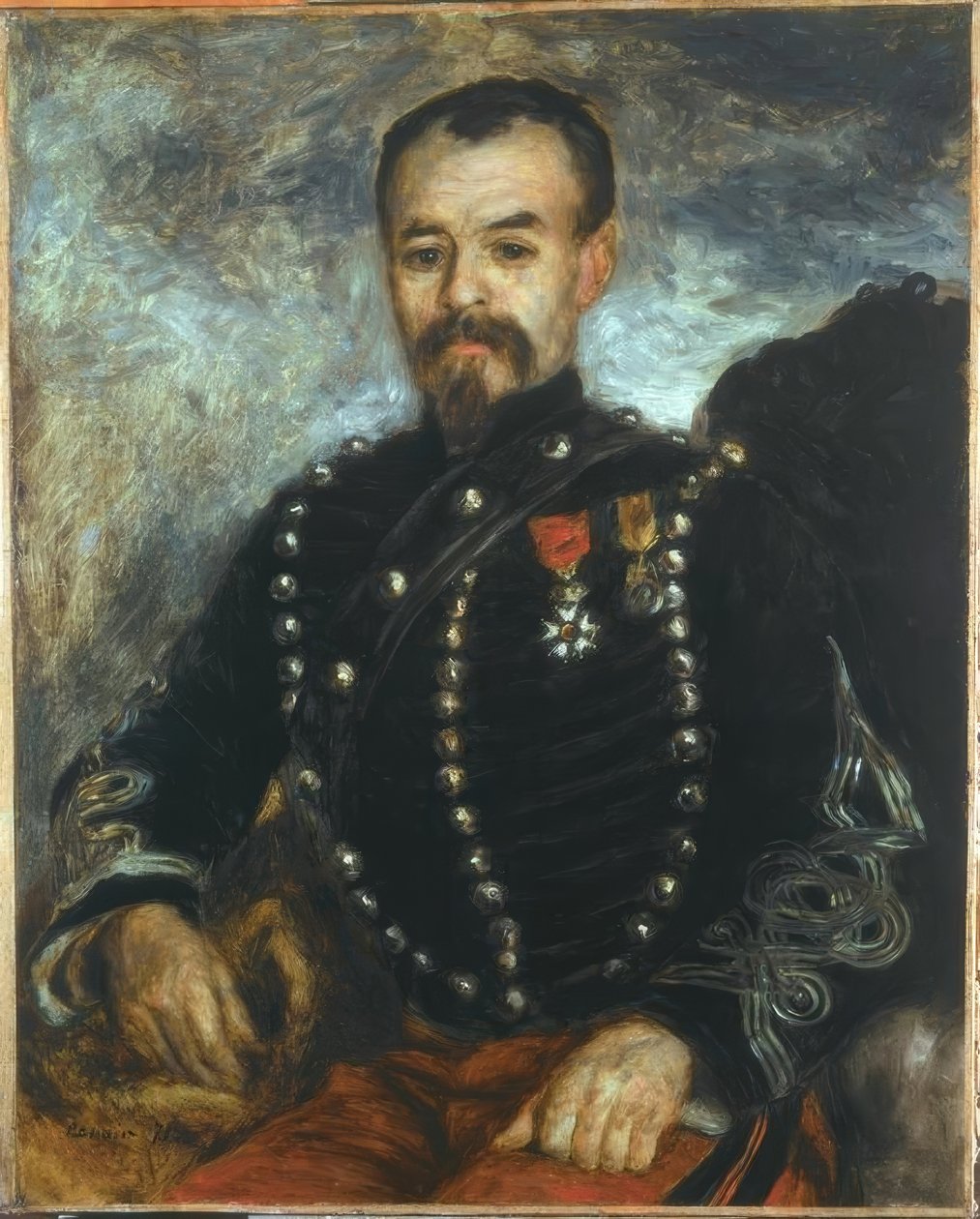 Bildnis Darras kapitány alkotó: Pierre Auguste Renoir