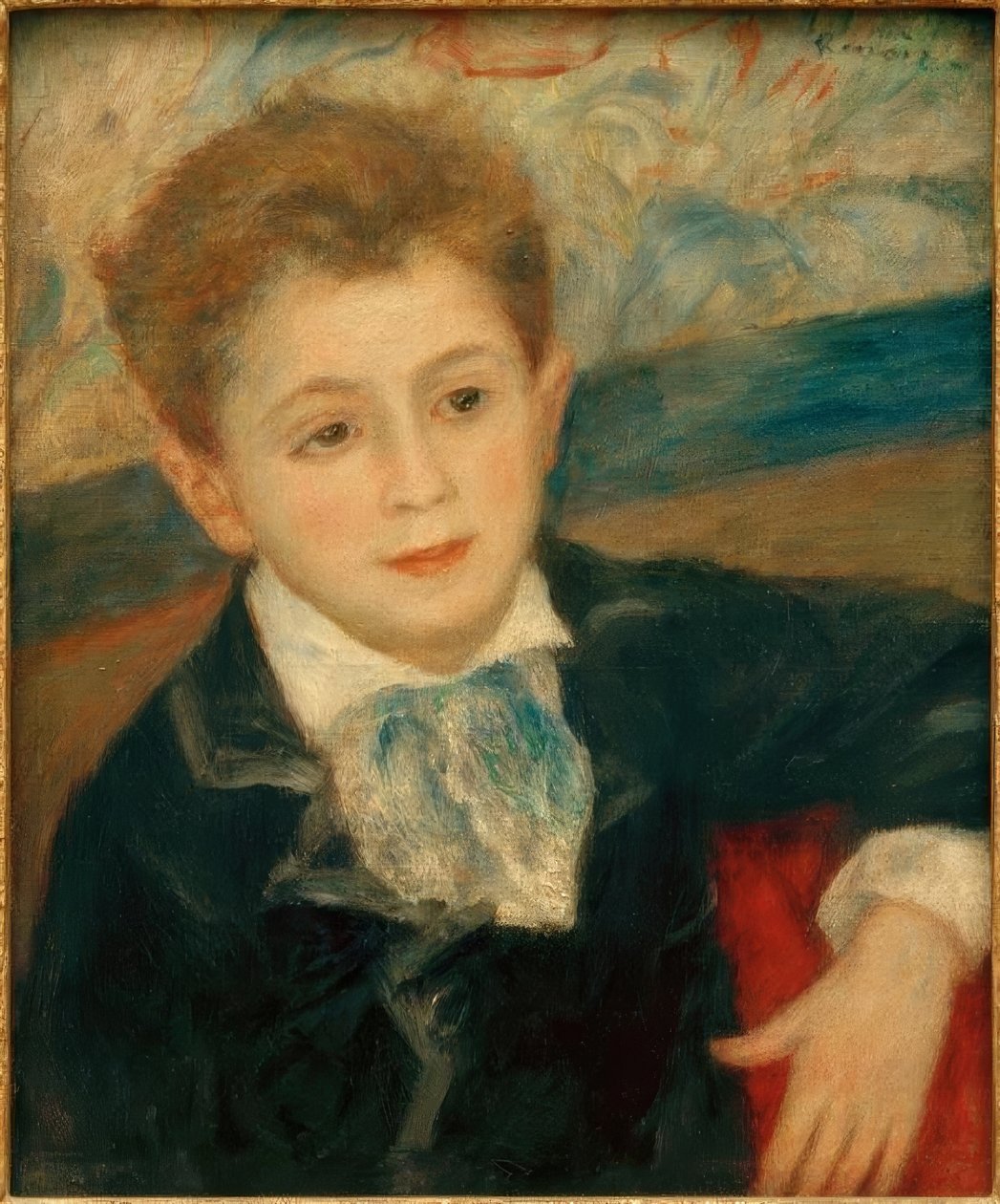 Paul Meunier, Murer fia portréja alkotó: Pierre Auguste Renoir