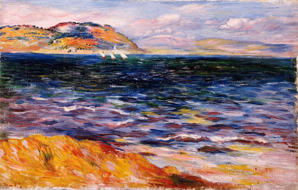 Bordighera, 1888 körül alkotó: Pierre Auguste Renoir