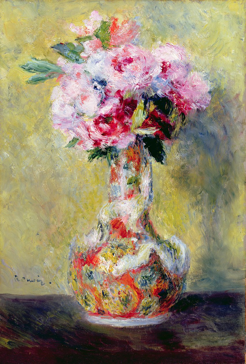 Csokor vázában alkotó: Pierre Auguste Renoir