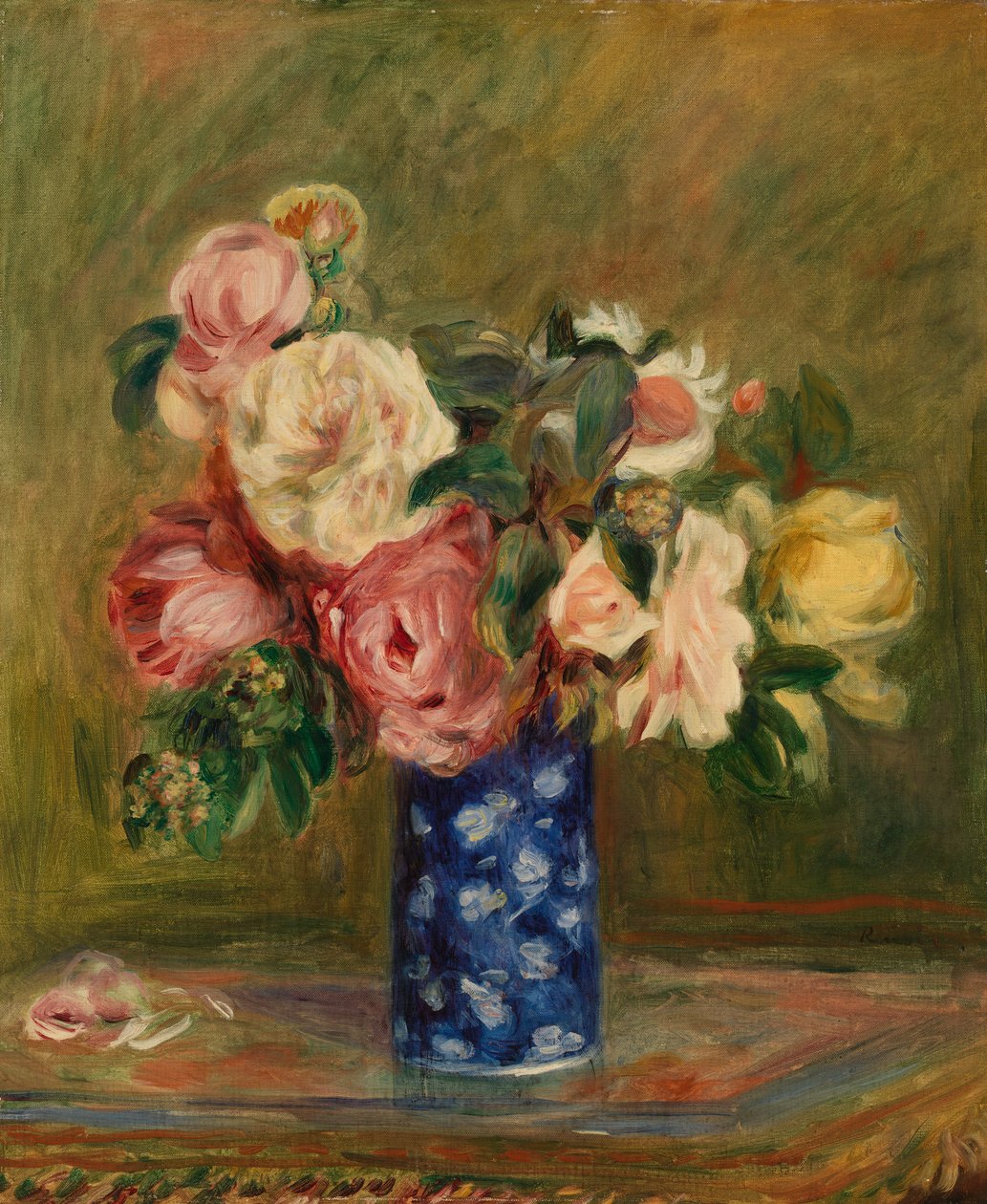 Csokor rózsa alkotó: Pierre Auguste Renoir