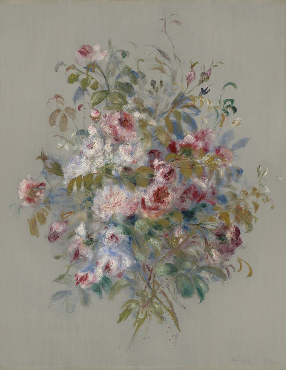 Csokor rózsa, 1879 alkotó: Pierre Auguste Renoir