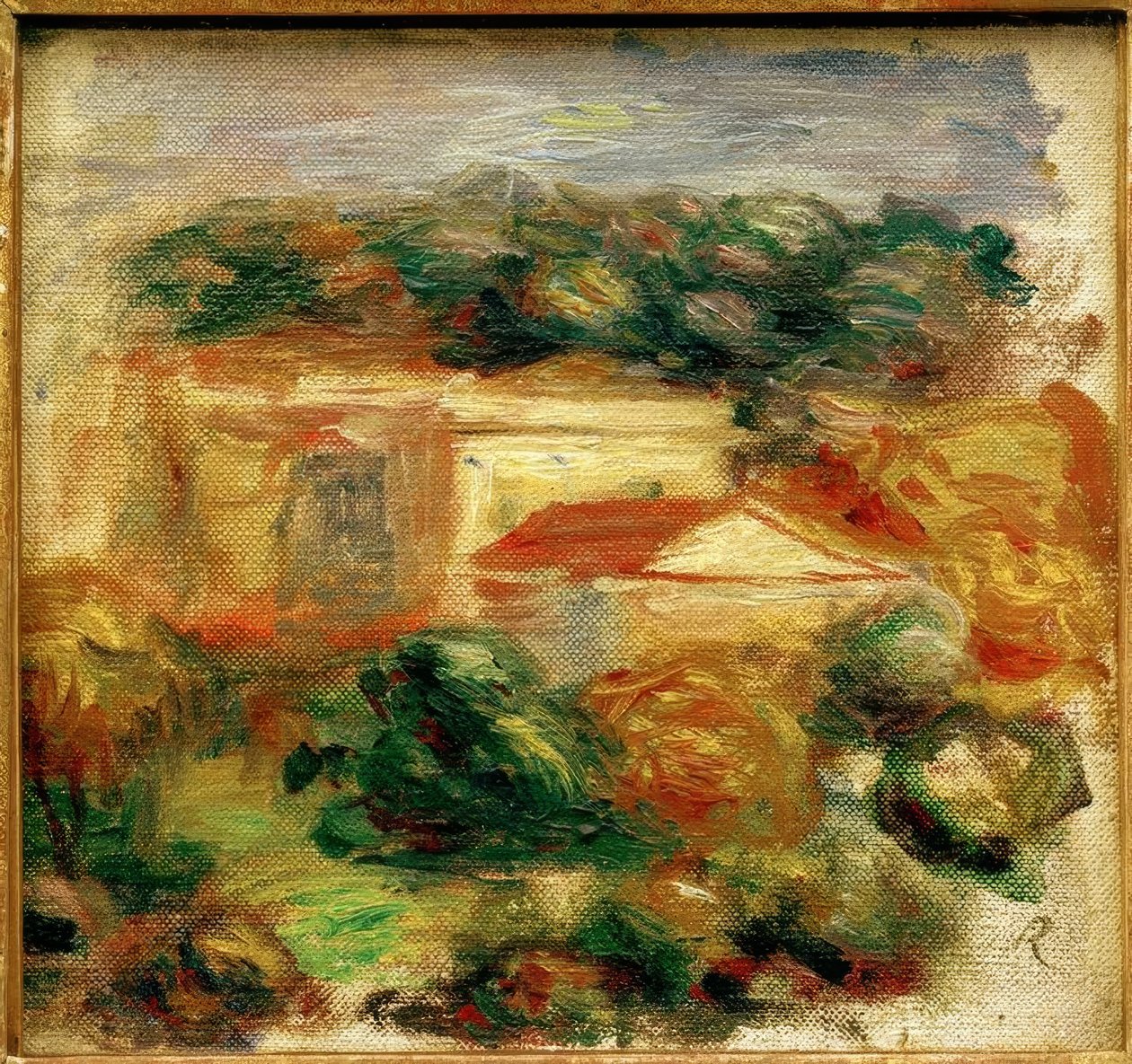 Mellszobor portré alkotó: Pierre Auguste Renoir