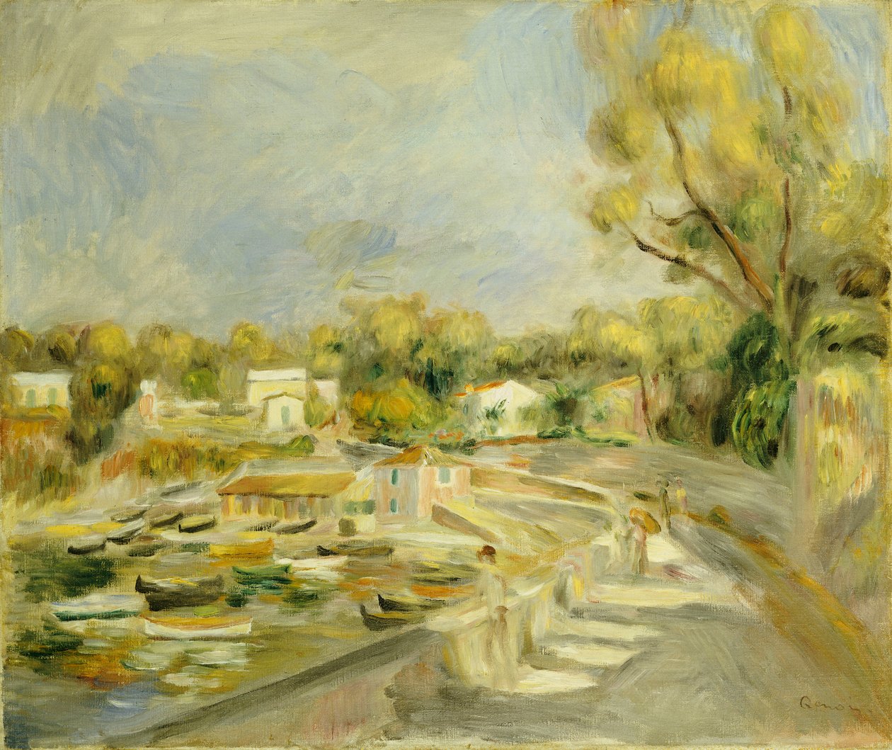 Cagnes vidéke alkotó: Pierre Auguste Renoir