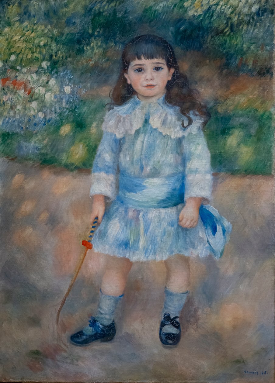 Gyermek ostorral alkotó: Pierre Auguste Renoir