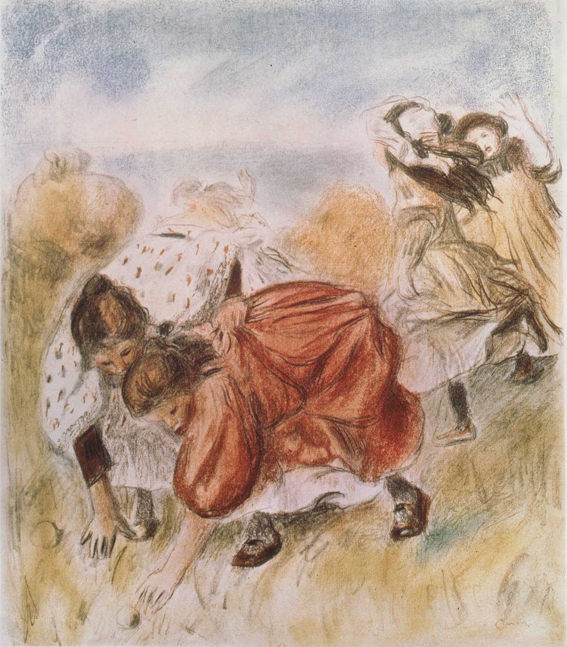 Gyermekek, 1890-es évek alkotó: Pierre Auguste Renoir