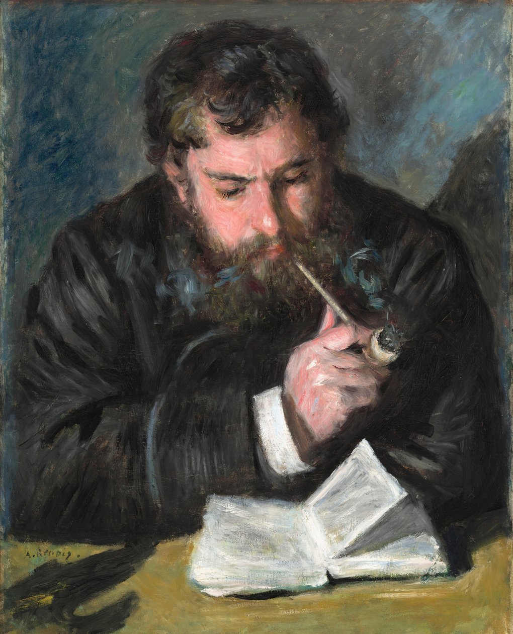 Claude Monet, 1872. alkotó: Pierre Auguste Renoir