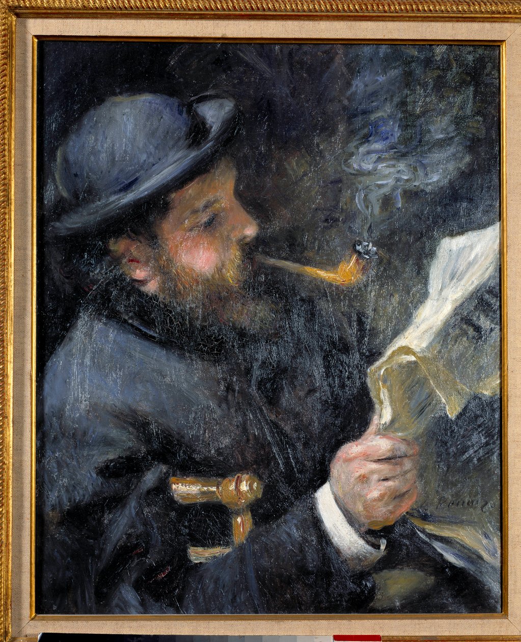 Claude Monet olvas alkotó: Pierre Auguste Renoir