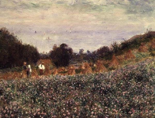 Vidék Bernevalnál alkotó: Pierre Auguste Renoir
