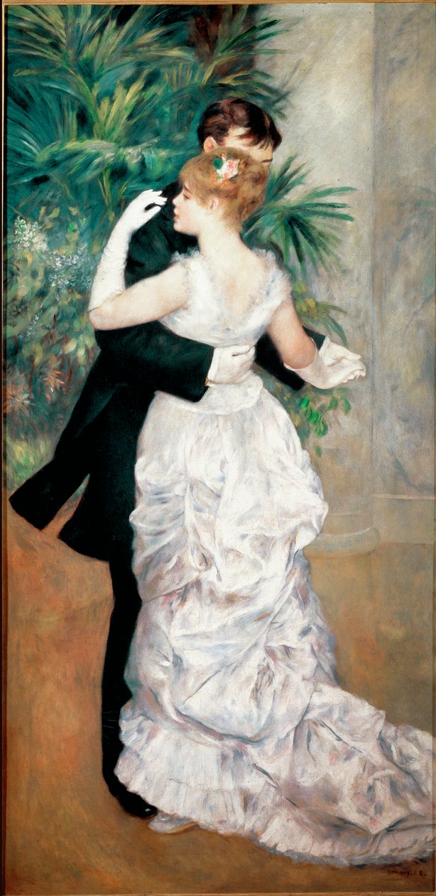 Tánc a városban alkotó: Pierre Auguste Renoir