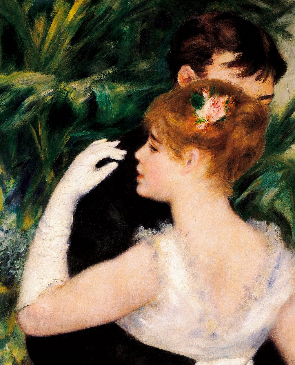 Tánc a városban – Suzanne Valadon (1865-1938) francia festő volt az egyik modell (részlet) alkotó: Pierre Auguste Renoir