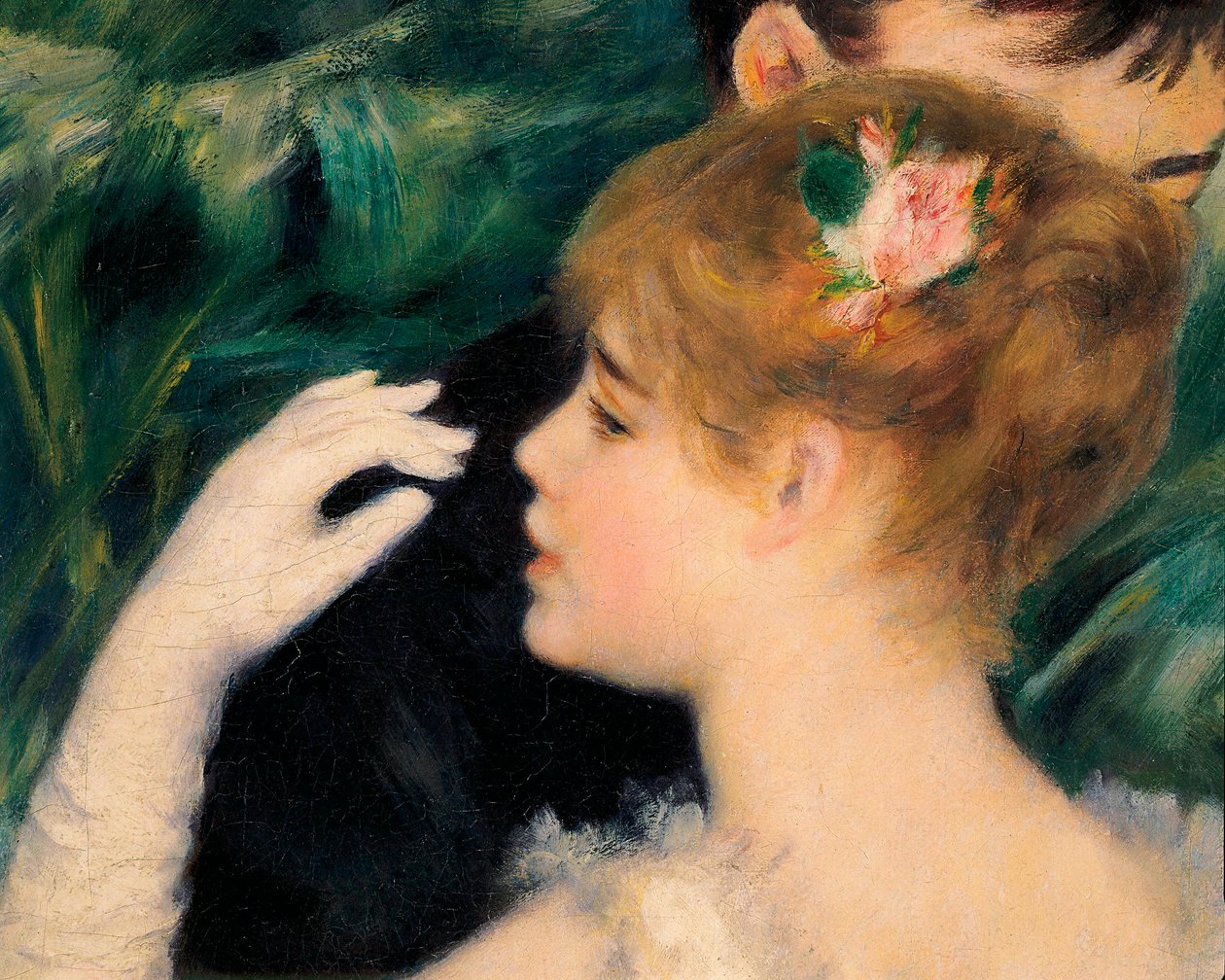 Tánc a városban – Suzanne Valadon (1865-1938) francia festő volt az egyik modell (részlet) alkotó: Pierre Auguste Renoir