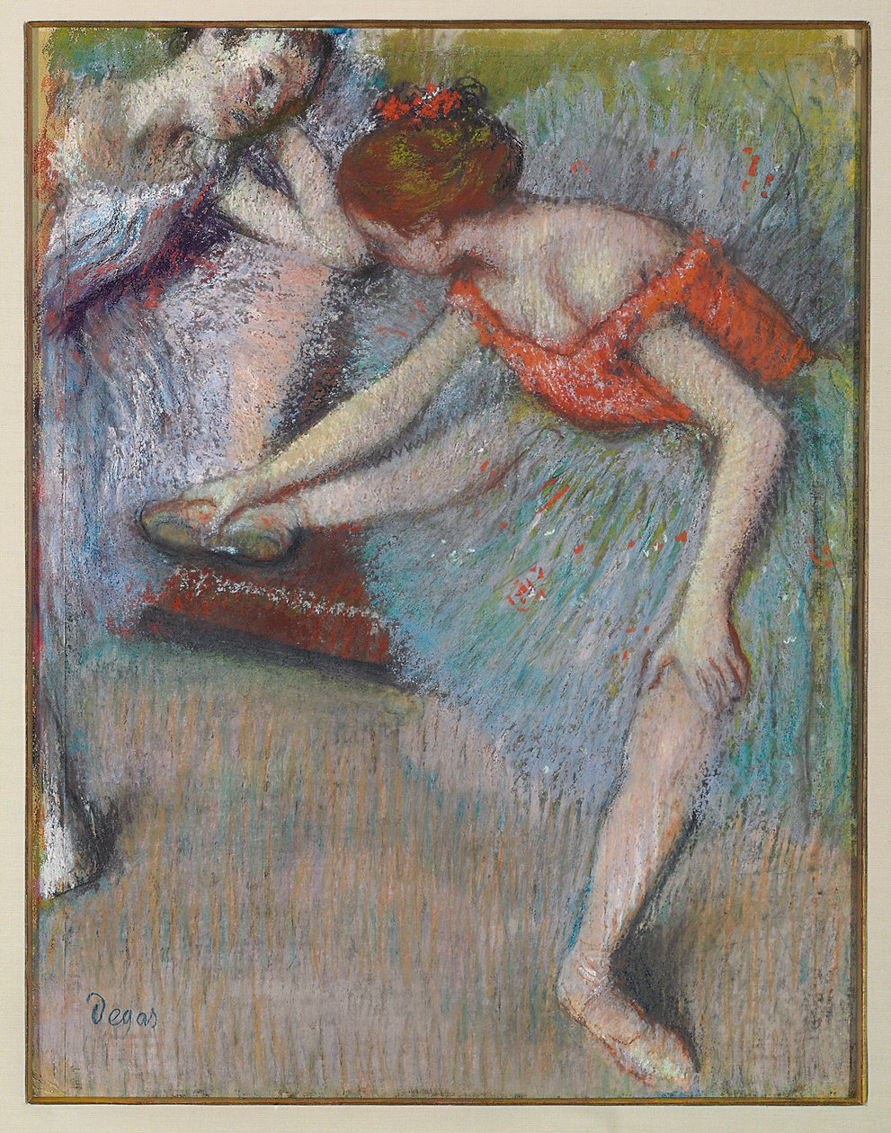 Táncosok, c. 1896 (pasztell papíron) alkotó: Pierre Auguste Renoir