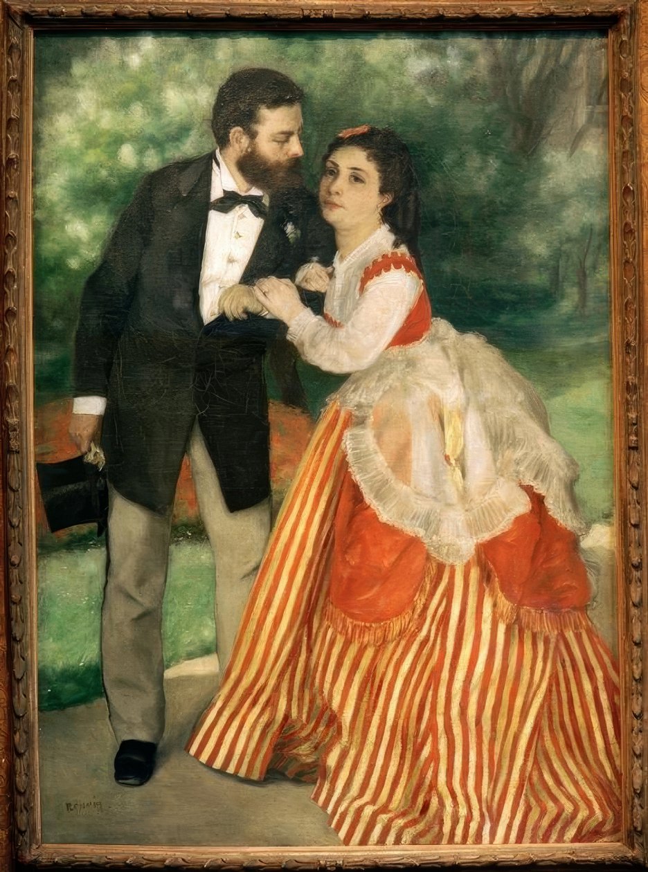 A Sisley házaspár alkotó: Pierre Auguste Renoir