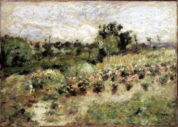 Rózsamező (olaj, vászon) alkotó: Pierre Auguste Renoir