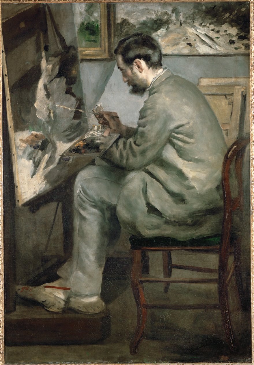 Frederic Bazille festmény A kócsag (olaj, vászon) alkotó: Pierre Auguste Renoir