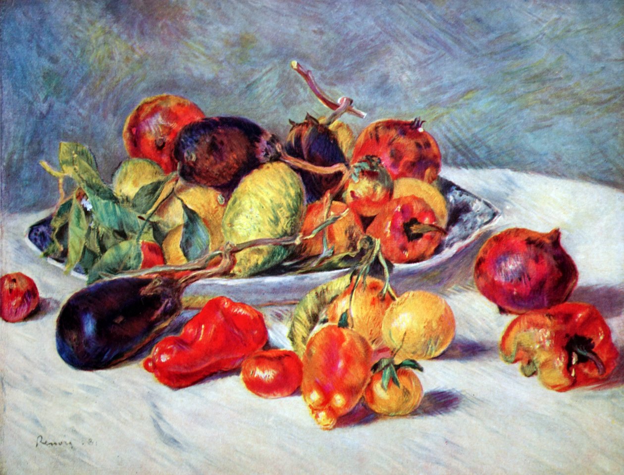 A Midi gyümölcsei alkotó: Pierre Auguste Renoir