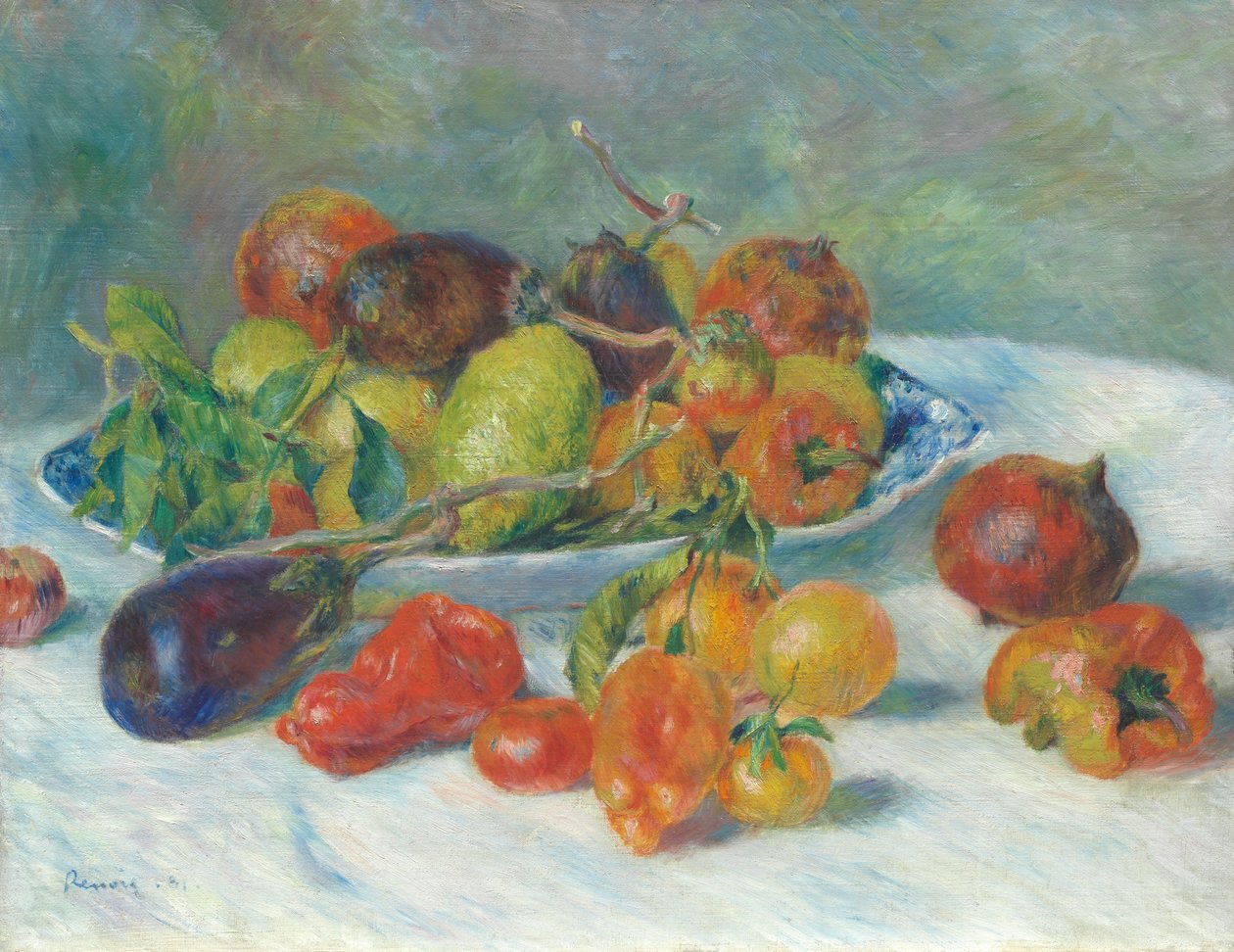 A Midi gyümölcsei alkotó: Pierre Auguste Renoir