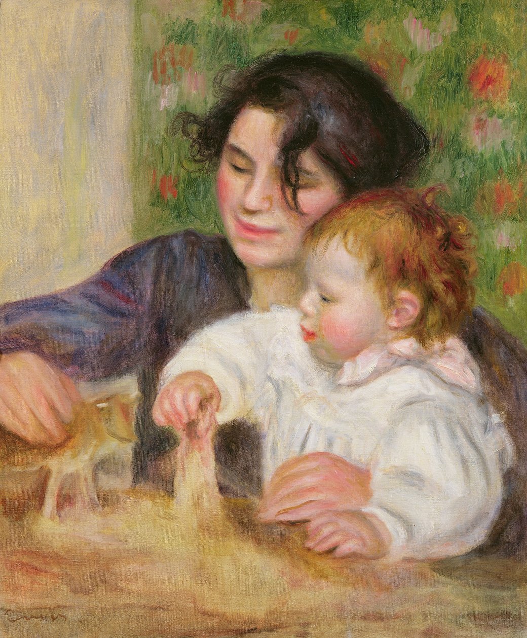 Gabrielle és Jean, 1895-1896 körül (olaj, vászon) alkotó: Pierre Auguste Renoir