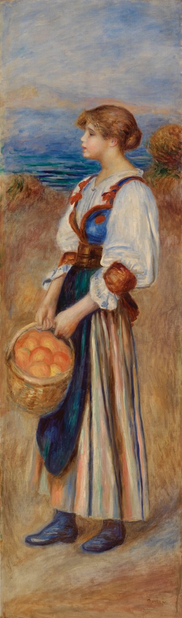 Lány narancskosárral (Marchande d
