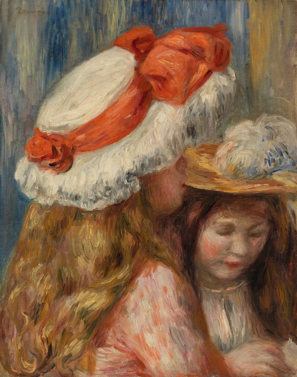 Kalapos lányok alkotó: Pierre Auguste Renoir