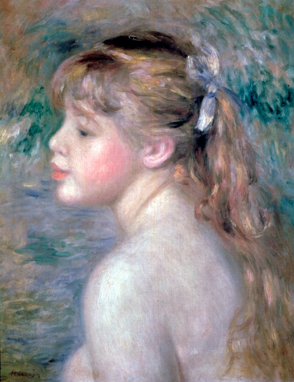 Egy gyermek feje, 1892. alkotó: Pierre Auguste Renoir