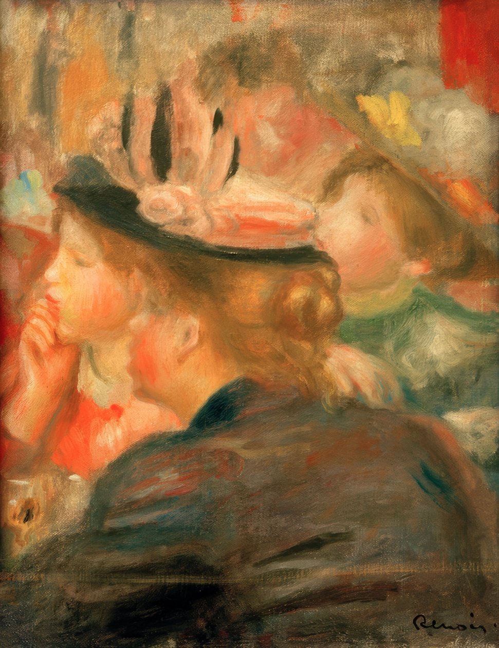 A színházban alkotó: Pierre Auguste Renoir
