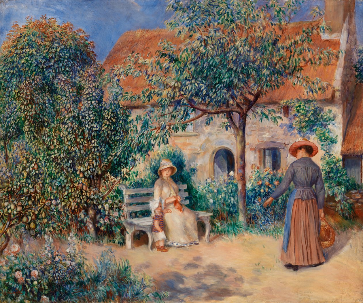 Bretagne-ban alkotó: Pierre Auguste Renoir