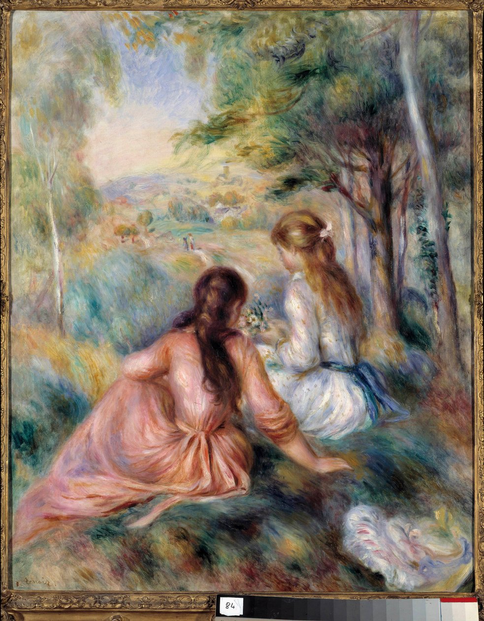 Pierre Auguste Renoir (1841-1919) előfestményében 1890 V. 0,81x0,65 m New York, Metropolitan Múzeum alkotó: Pierre Auguste Renoir