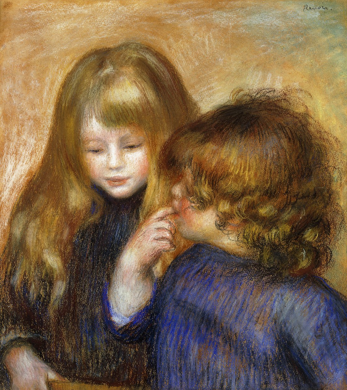 John és Coco; John és Coco, 1902 körül alkotó: Pierre Auguste Renoir