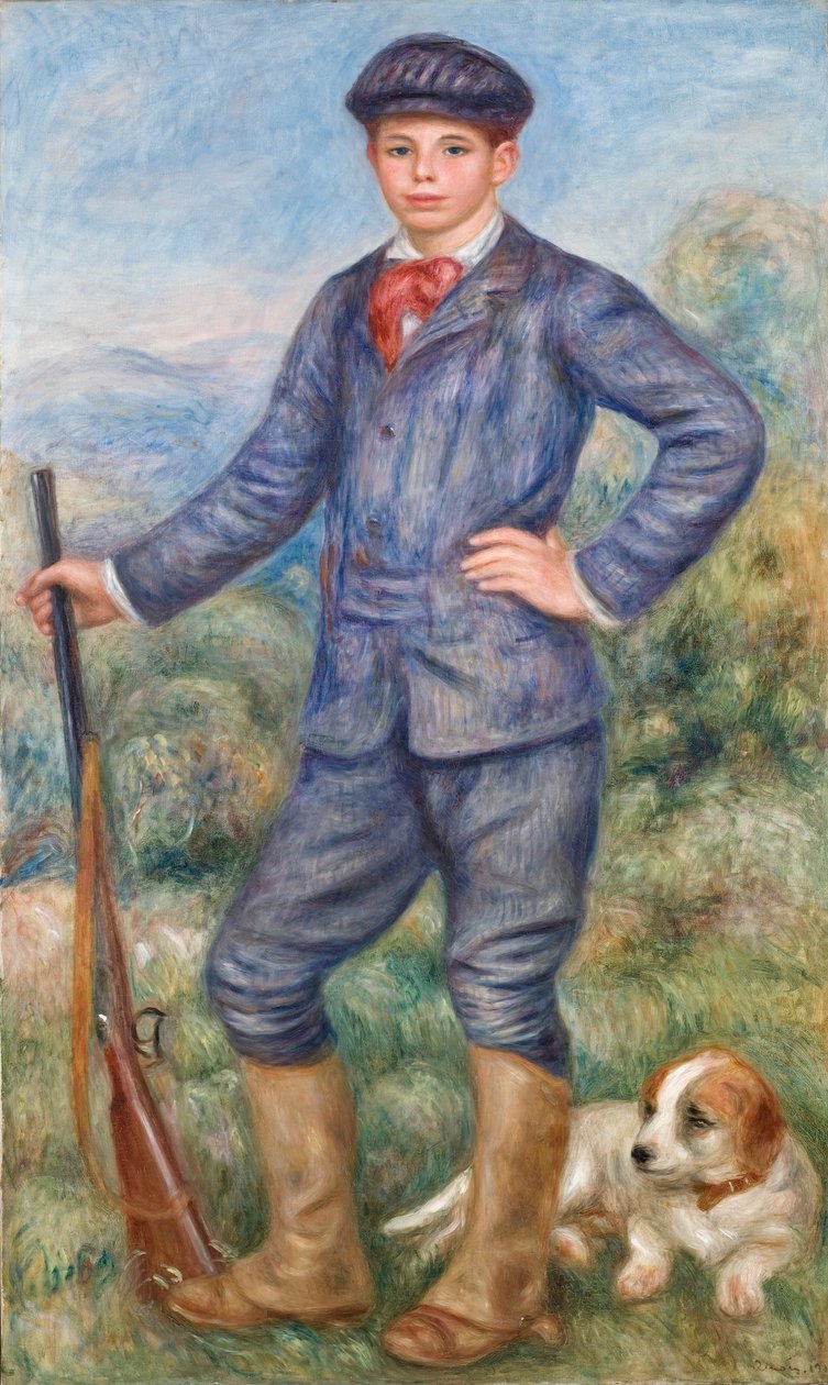 Jean mint vadász, 1910 alkotó: Pierre Auguste Renoir