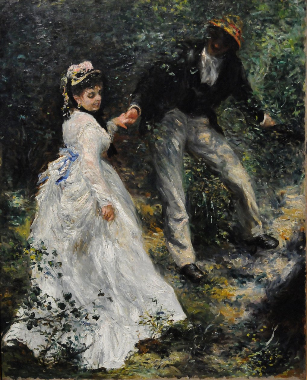 A sétány, 1870 alkotó: Pierre Auguste Renoir