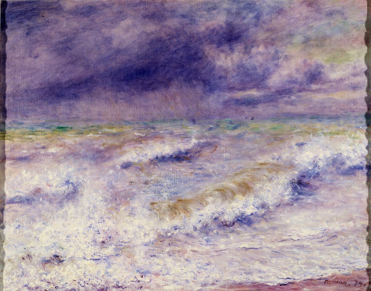 A hullám, Pierre Auguste Renoir festménye alkotó: Pierre Auguste Renoir